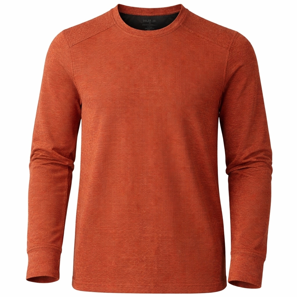 01.Algo Performance Long Sleeve Shirt Mens Large Quick Dry UPF 40+